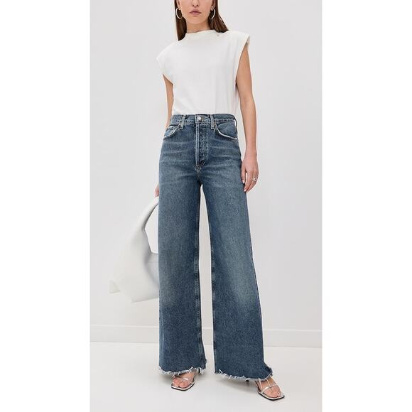 Agolde Dame Jeans High Rise Wide Leg Control - 27 - Picture 5 of 5
